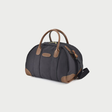 Billingham Overnighter Bag Black Fibrenyte Black Leather