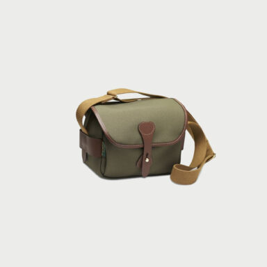 Billingham S2 Camera Bag Green Fibrenyte Brown Leather