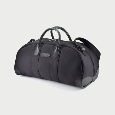 Billingham Weekender Bag Black Fibrenyte Black Leather
