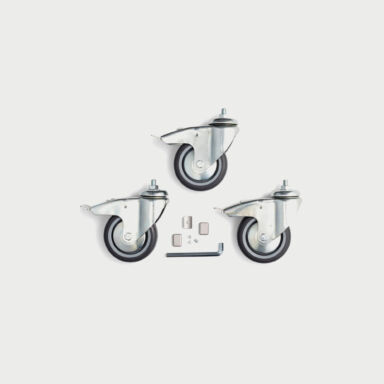 Manfrotto Wheel Set 100mm With Brakes