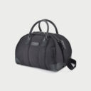 Overnighter Bag Black Fibrenyte Black Leather