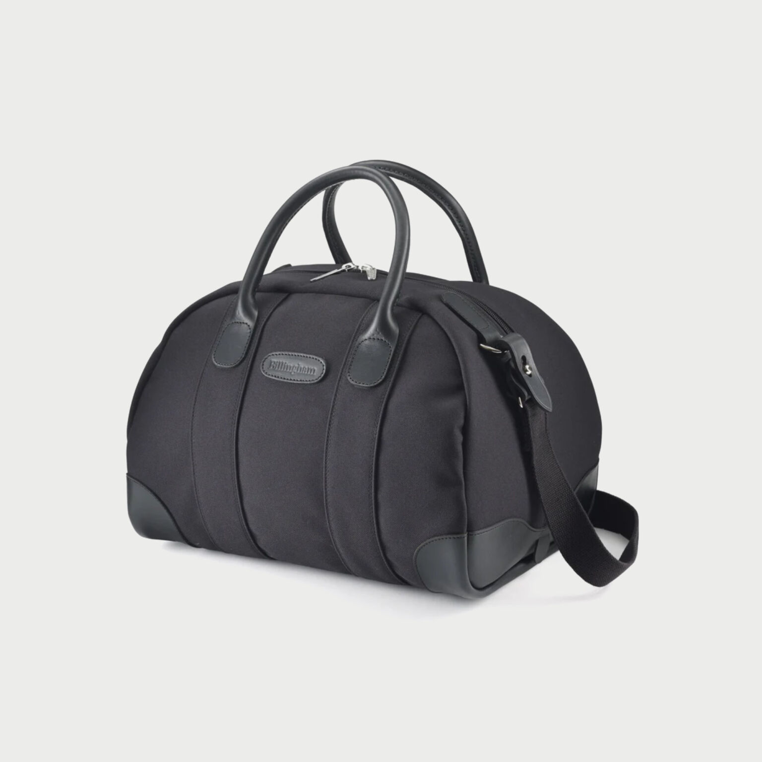 Overnighter Bag Black Fibrenyte Black Leather