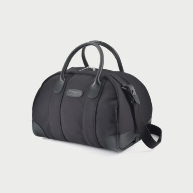 Overnighter Bag Black Fibrenyte Black Leather