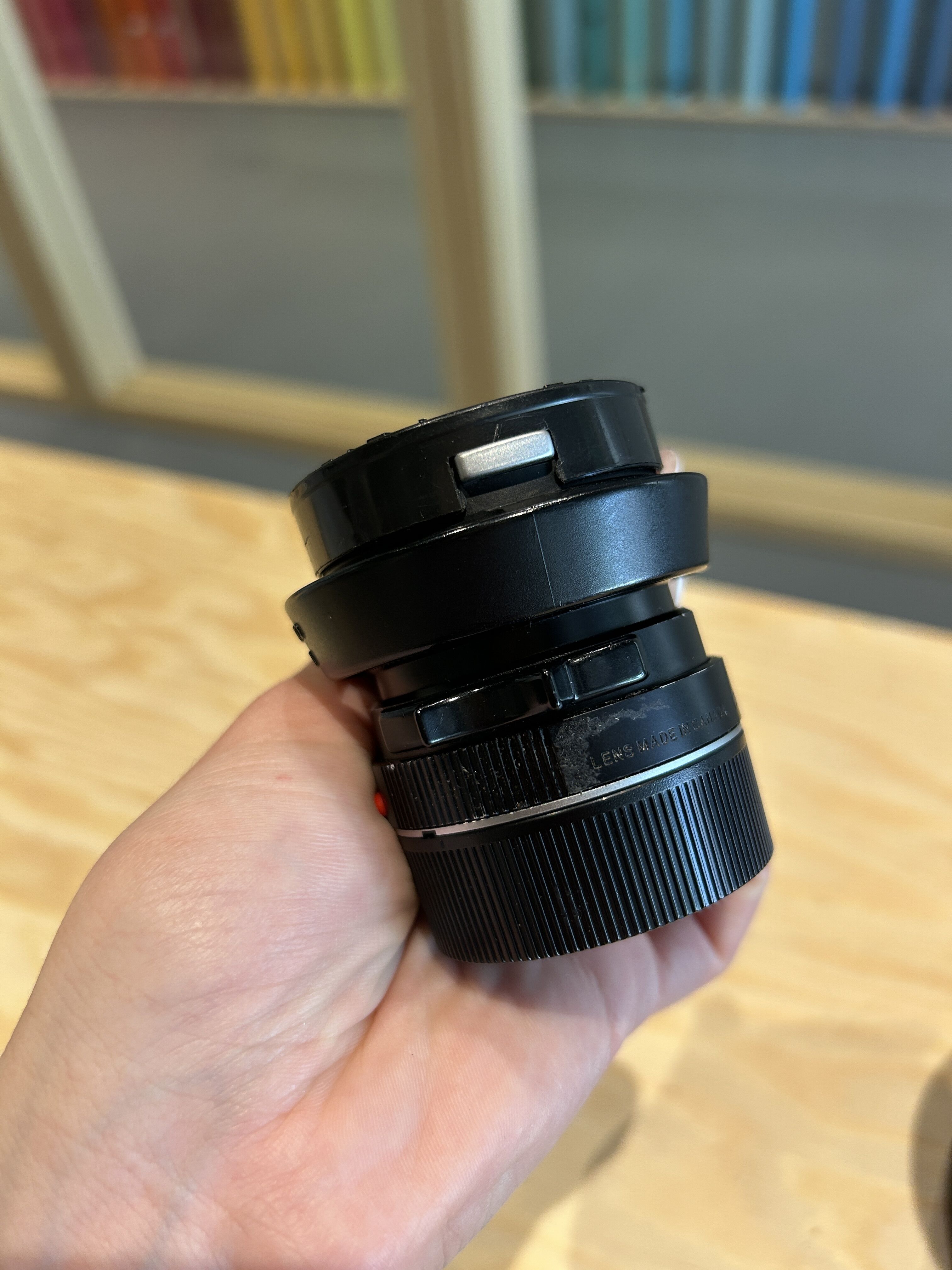 Summicron M 50mm F 2 Black Lens Second Hand