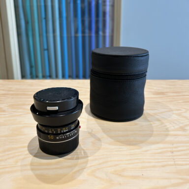 Summicron M 50mm F 2 Black Lens Second Hand