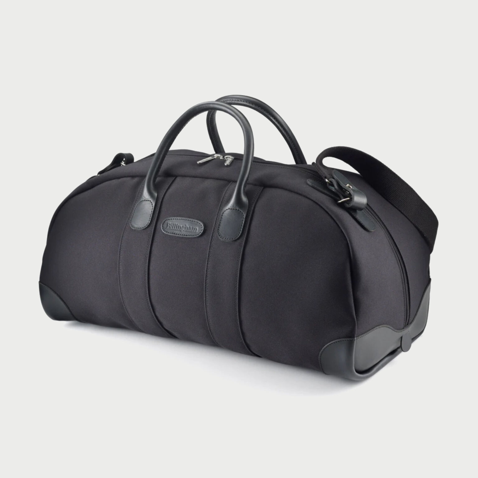 Weekender Bag Black Fibrenyte Black Leather