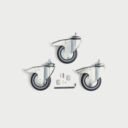 Wheel Set 100mm With Brakes