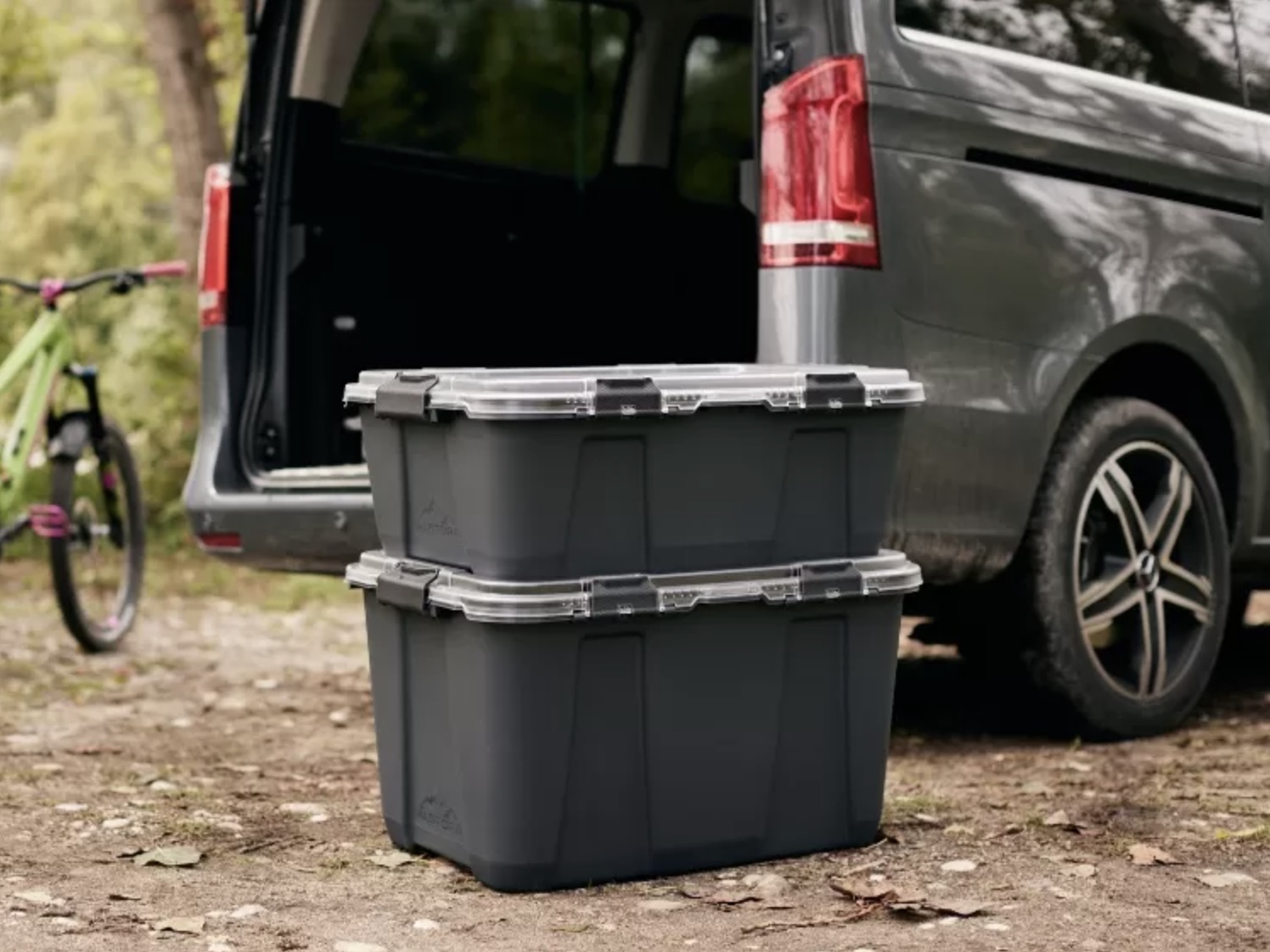 Alstora Container Full Set 19l 46l 76l Stone Grey