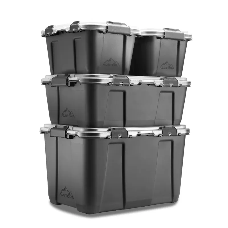 Alstora Container Full Set 19l 46l 76l Stone Grey