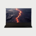 http://Écran%20de%20projection%20de%20sol%20motorisé%20HomeCinema%20Plus%20à%20Haut%20Contraste%2080%20CLR%20UST%20Noir
