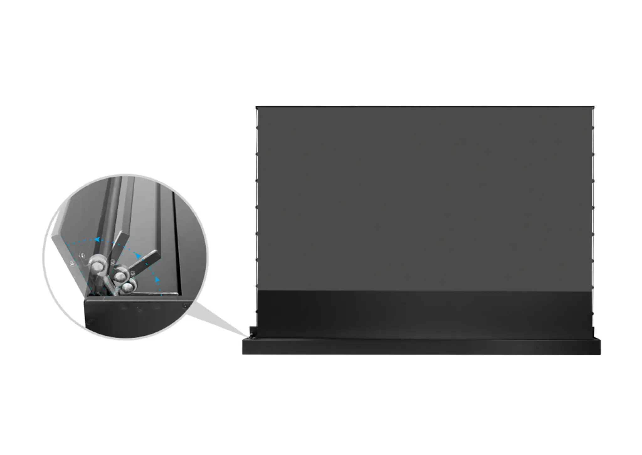 Clr Homecinema Plus Ust High Contrast Electric Floor Projector Screen 100 Black