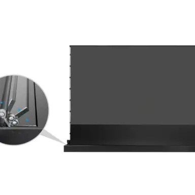Clr Homecinema Plus Ust High Contrast Electric Floor Projector Screen 100 Black