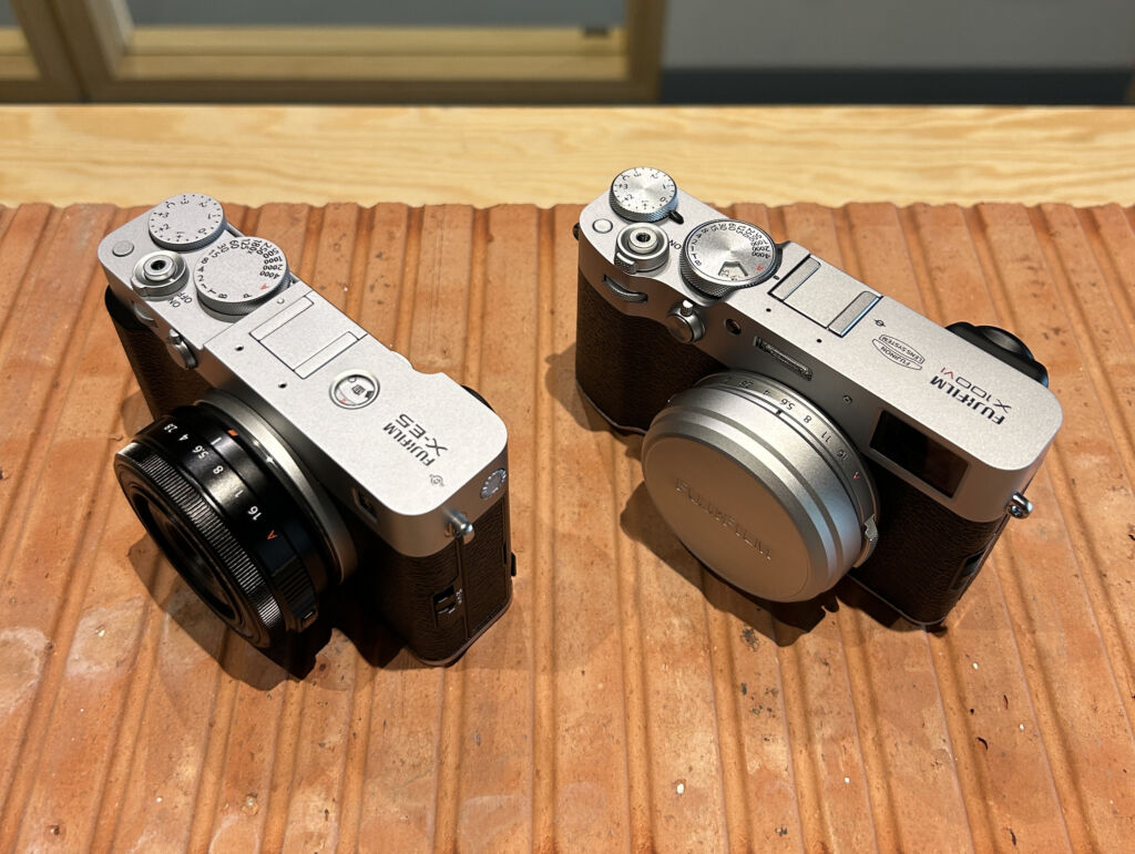 Fujifilm X E5 Vs X100vi Fujifilm X E5 Vs X100vi