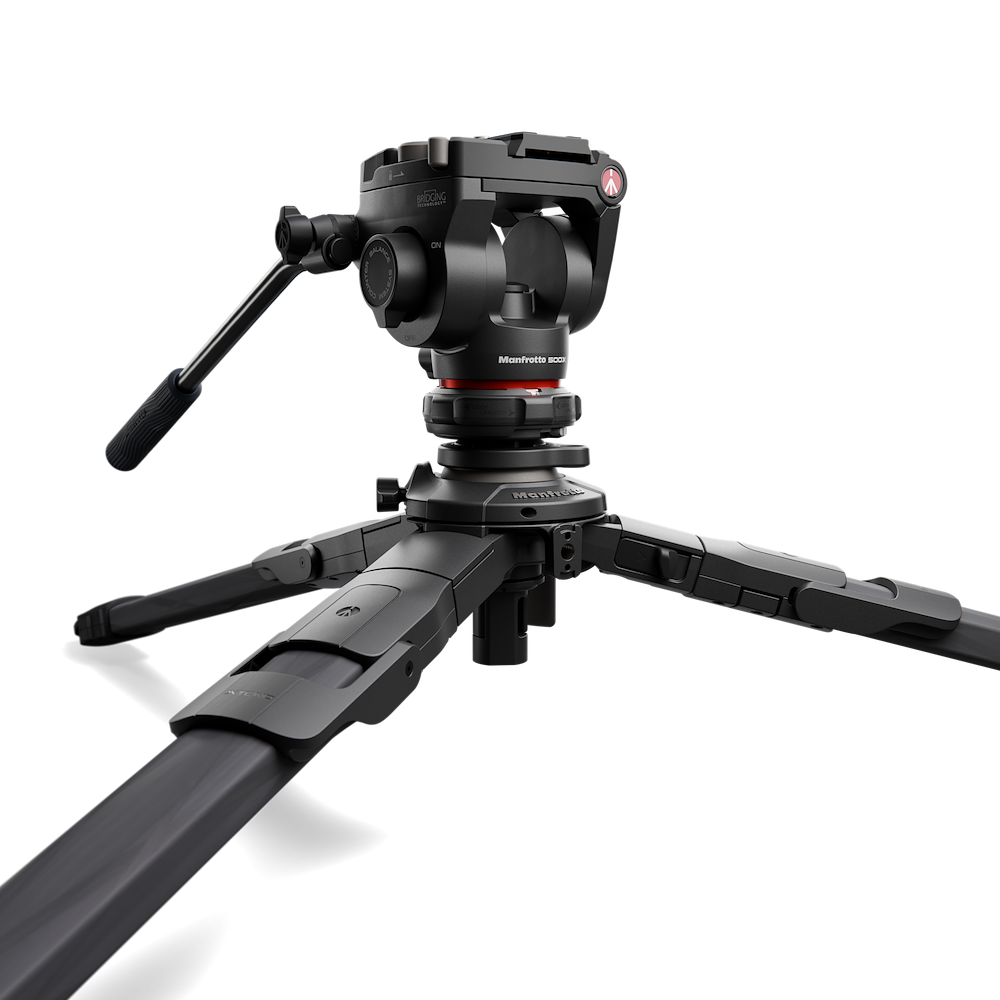 Manfrotto One Carbon Tripod With 500x Fluid Head