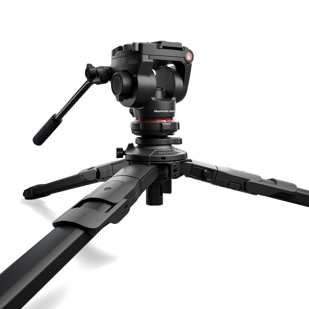 One Alu Tripod With 500x Fluid Head
