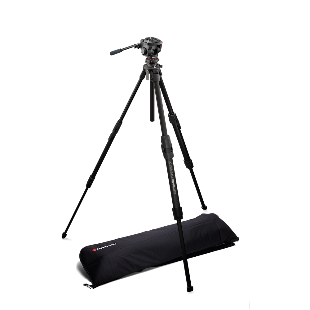 One Alu Tripod With 500x Fluid Head