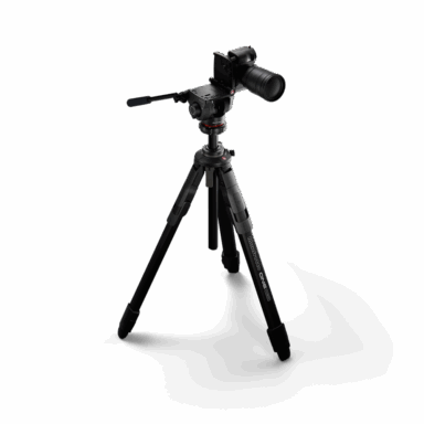One Alu Tripod With 500x Fluid Head
