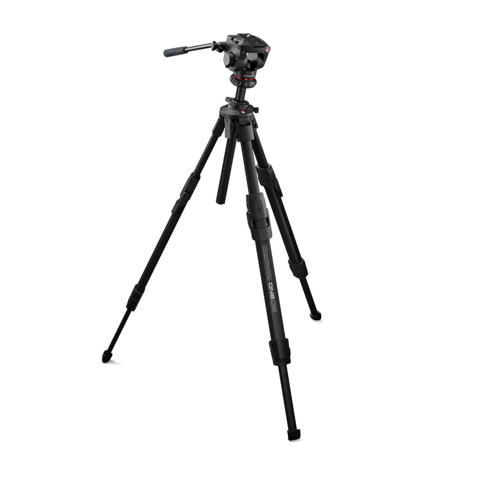 One Alu Tripod With 500x Fluid Head