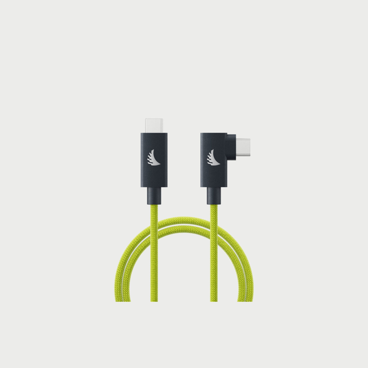 Angelbird Usb C 4 0 Solid Flex Right Angle Cable Lime 1m Angelbird Usb C 4 0 Solid Flex Right Angle Cable Lime 1m