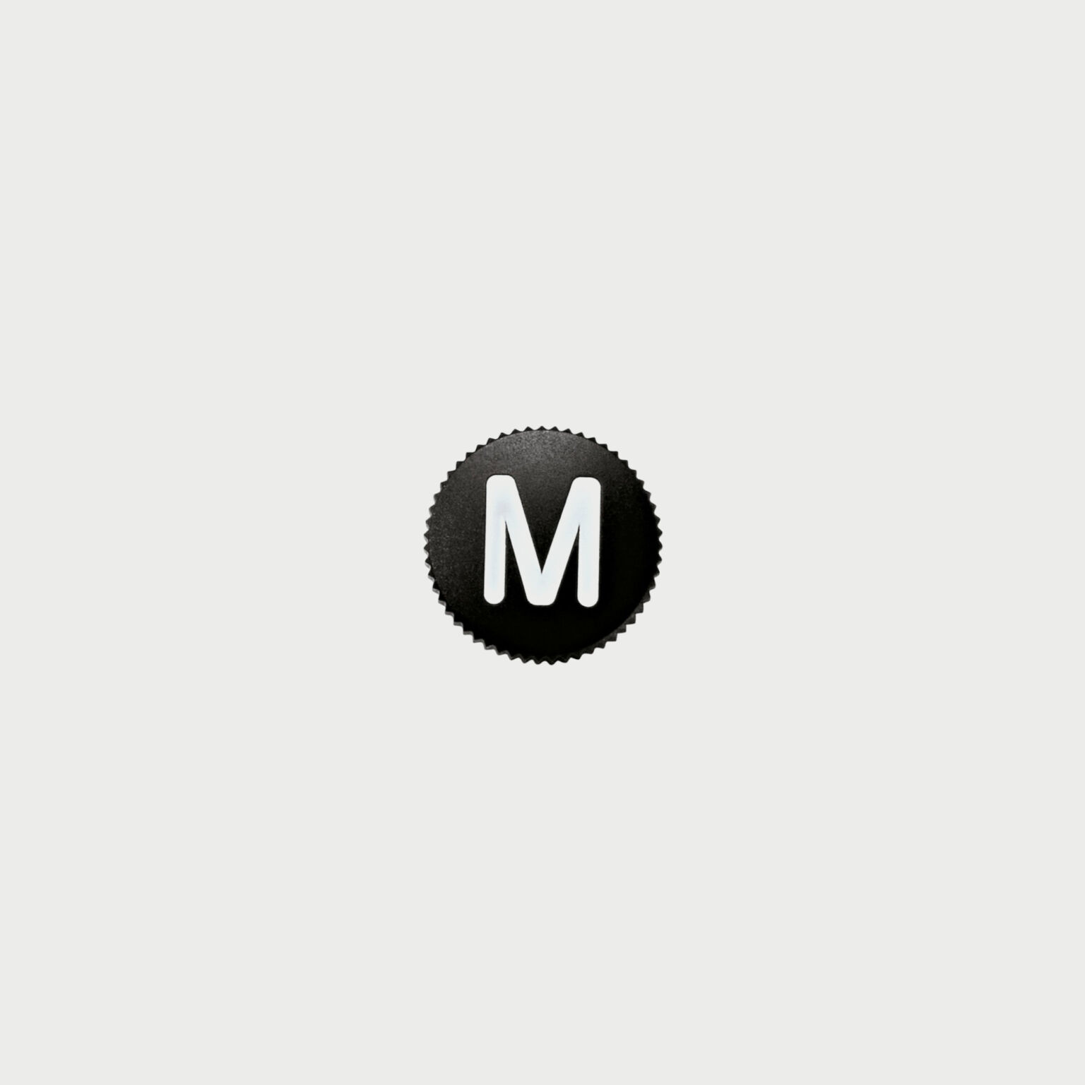 Soft Release Button M 12mm Black Soft Release Button M 12mm Black
